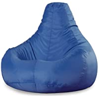 Bean Bag Bazaar Reclinable de Diseñador- Puffs Pera para Interior-Exterior- Grande- Silla Tipo Puf para Videojuegos